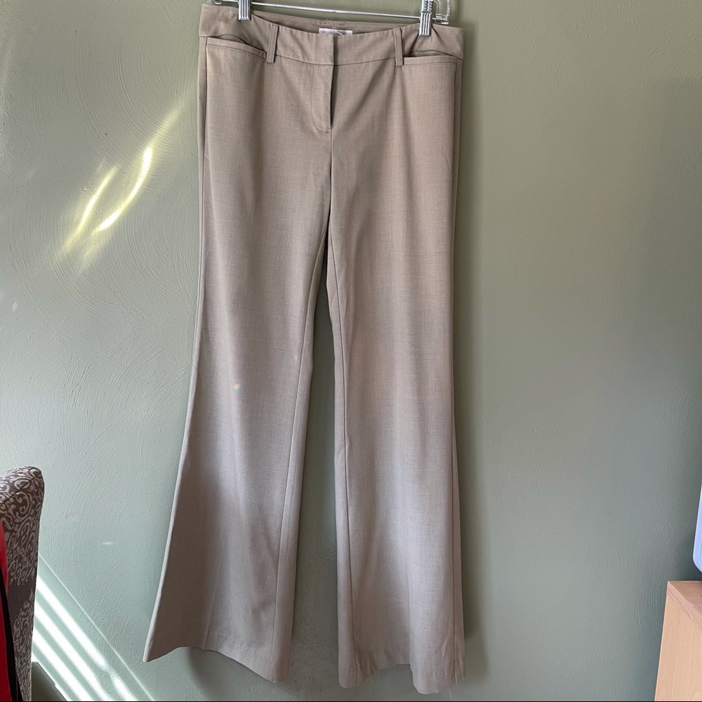 Wide pant beige